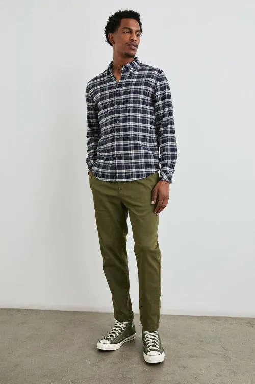 Men Rails Shirts Reid Shirt Navy Lentil Cream Men Rails Shirts Reid Shirt Navy Lentil Cream