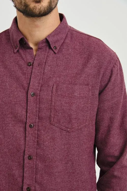Men Rails Shirts Runson Shirt Currant Men Rails Shirts Runson Shirt Currant