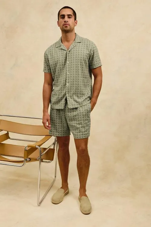 Men Rails Shorts and Swim Aries Short Diamond Oat Olive