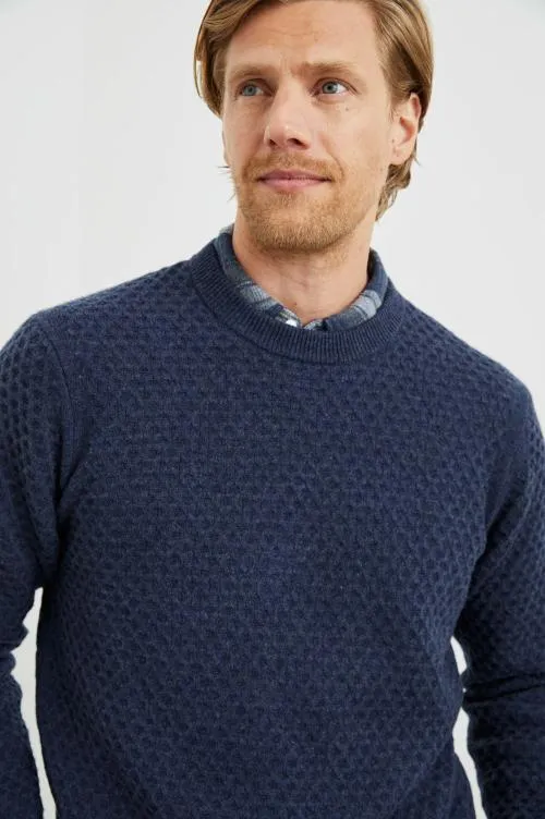 Men Rails Sweaters Carrick Sweater Navy Heather Men Rails Sweaters Carrick Sweater Navy Heather