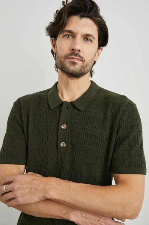 Men Rails TShirts and Polos Nathan Polo Shirt Ancient Olive