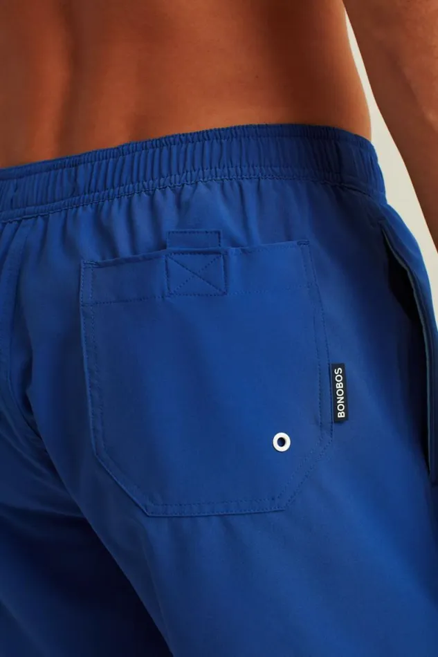 Men Riviera Recycled Swim Trunks Deep Blue Bonobos Swim Trunks