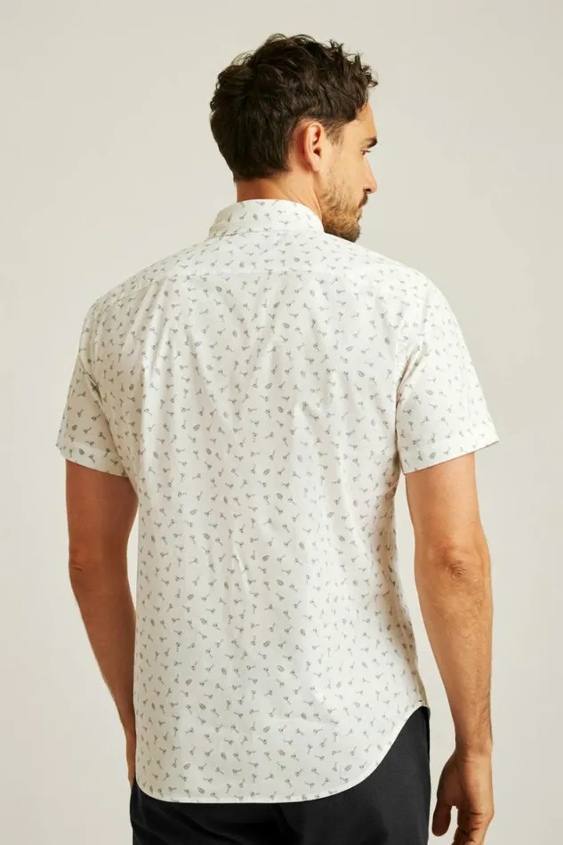 Men Riviera Short Sleeve Shirt Marseillan Martinis Bonobos Short Sleeve Shirts