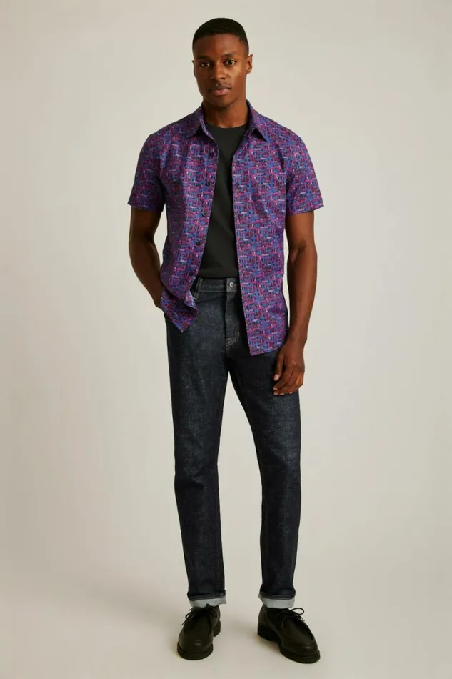 Men Riviera Short Sleeve Shirt Navy Pink Mushroom Madness Bonobos Short Sleeve Shirts Men Riviera Short Sleeve Shirt Navy Pink Mushroom Madness Bonobos Short Sleeve Shirts