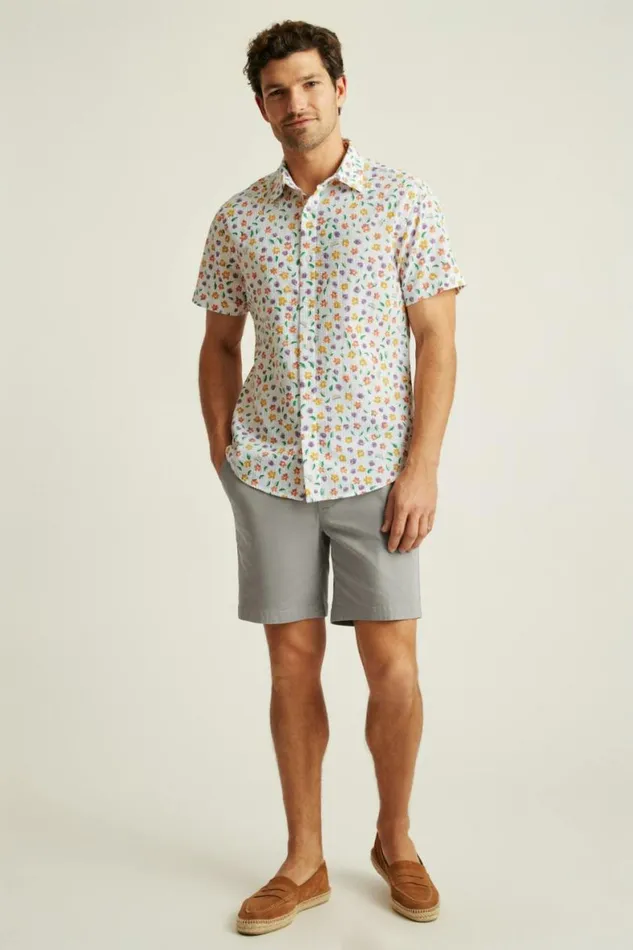 Men Riviera Short Sleeve Shirt White Chameleon Seersucker Bonobos Short Sleeve Shirts Men Riviera Short Sleeve Shirt White Chameleon Seersucker Bonobos Short Sleeve Shirts