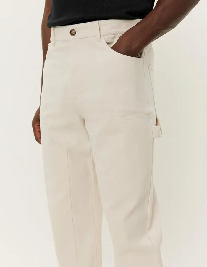 Men Ryder Carpenter Pants 8211 Ivory Les Deux Pants