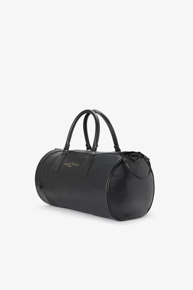 Men Scotch Grain Barrel Bag Black Fred Perry Bags