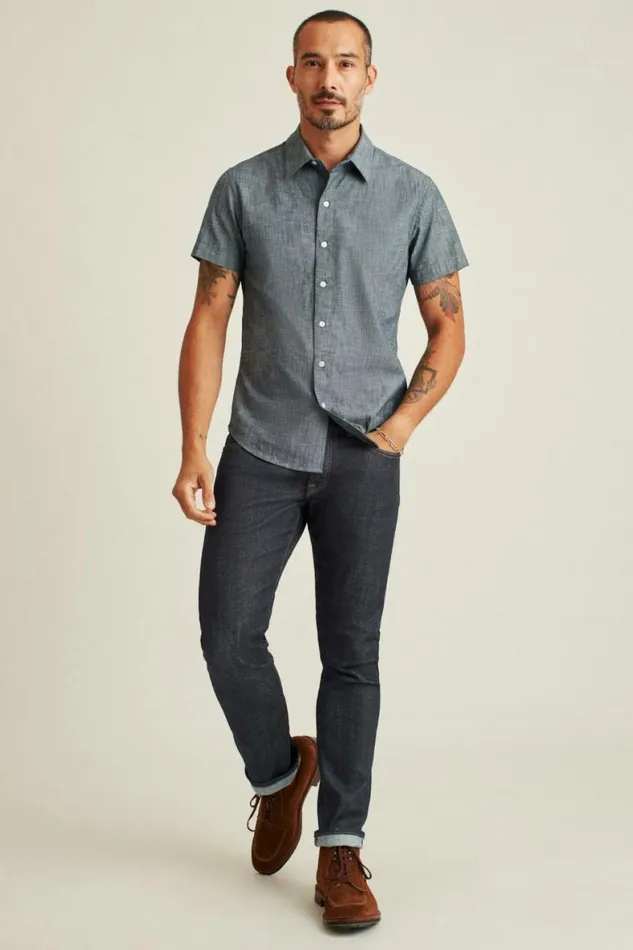 Men Selvedge Stretch Jeans Resin Rinse Bonobos Jeans