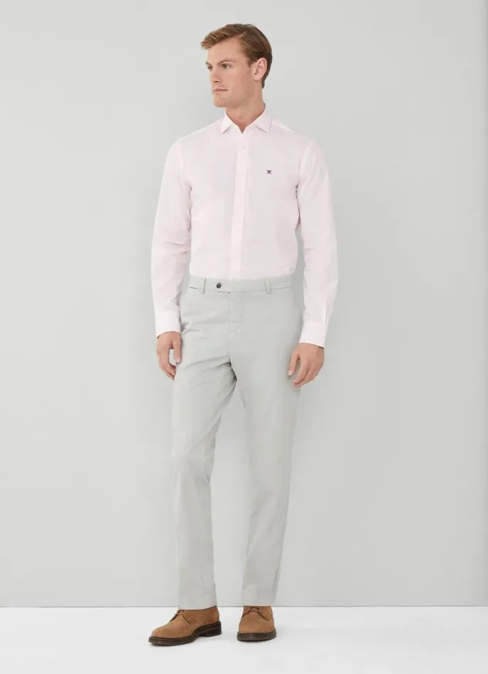 Men Shirts Hackett London Slim Fit Bengal Striped Shirt Pink