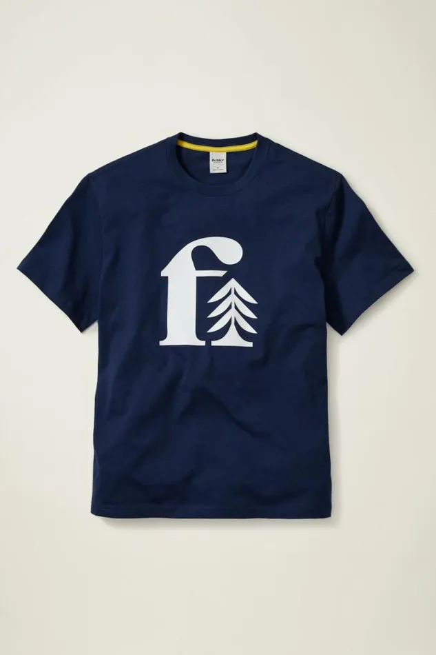 Men Short Sleeve Logo Tee Navy Blue Logo Bonobos Short Sleeve Tees