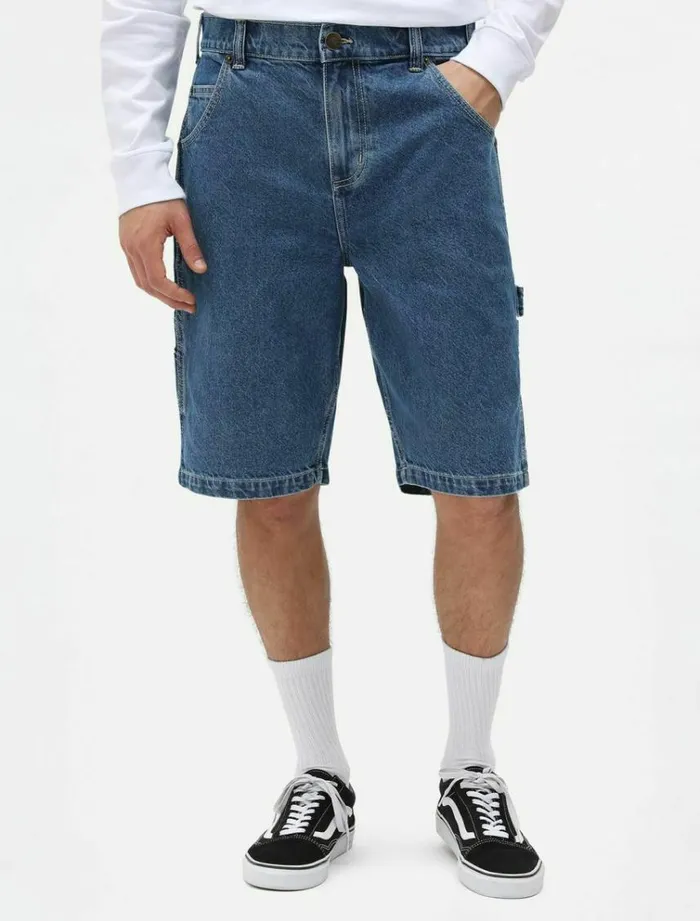 Men Shorts Dickies Garyville Denim Short Classic Blue