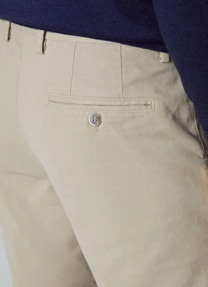 Men Shorts Hackett London Sanderson Chinos Shorts Taupe Beige