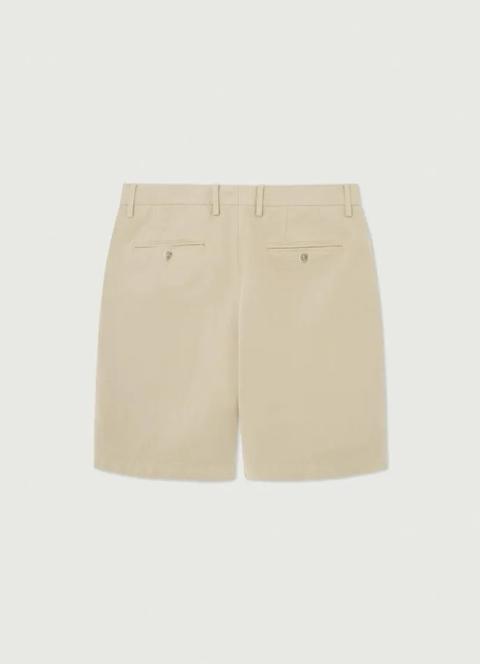 Men Shorts Hackett London Sanderson Chinos Shorts Taupe Beige