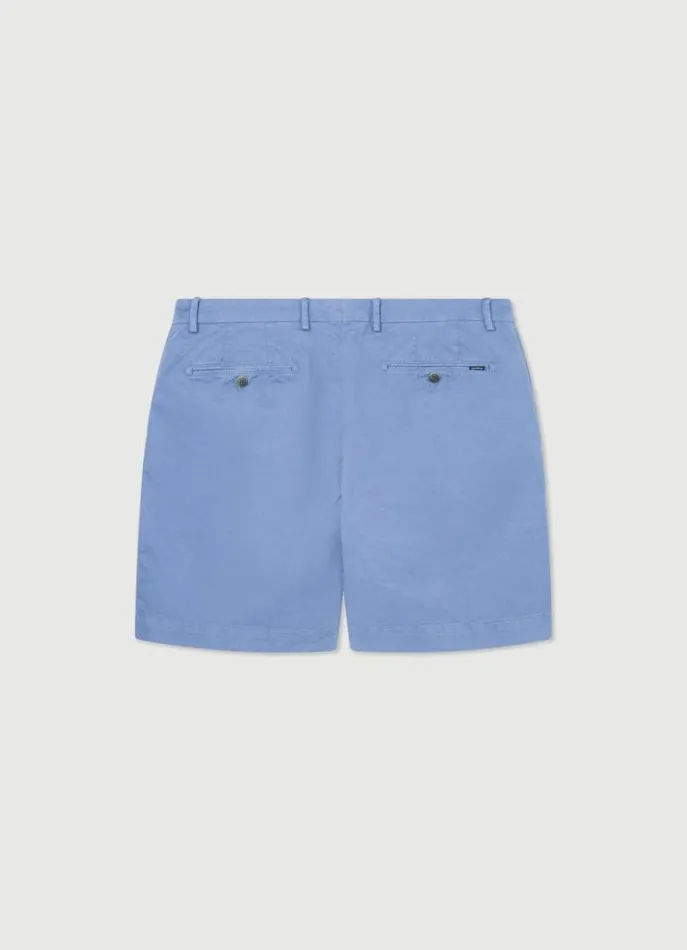 Men Shorts Hackett London Slim Fit Kensington Shorts Avio