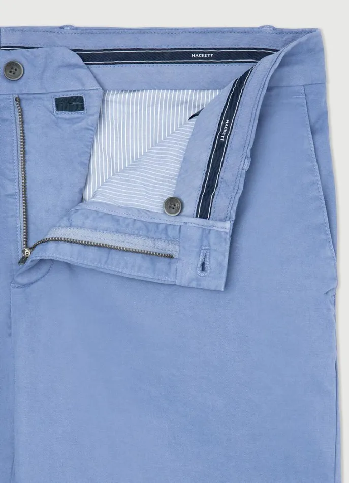Men Shorts Hackett London Slim Fit Kensington Shorts Avio