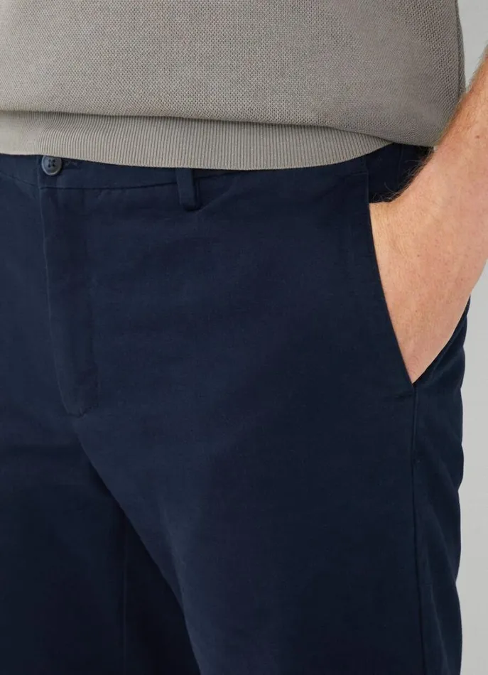 Men Shorts Hackett London Slim Fit Kensington Shorts Navy Blazer