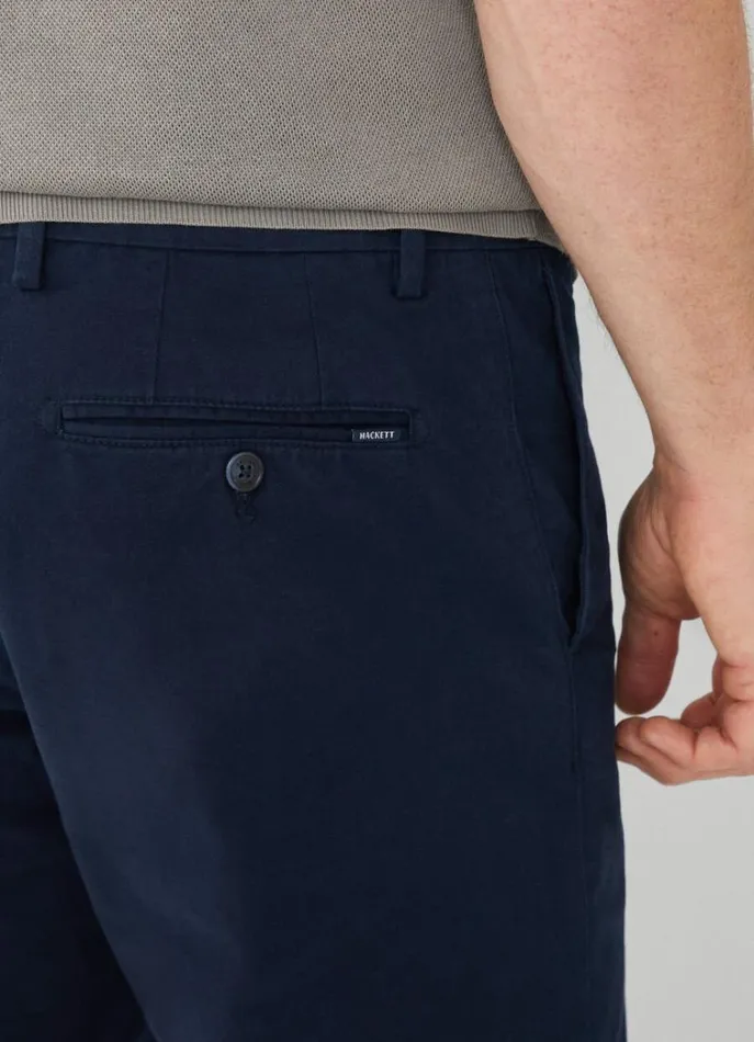 Men Shorts Hackett London Slim Fit Kensington Shorts Navy Blazer