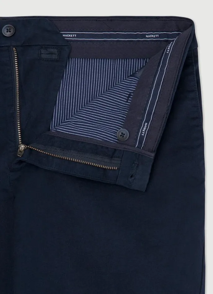 Men Shorts Hackett London Slim Fit Kensington Shorts Navy Blazer