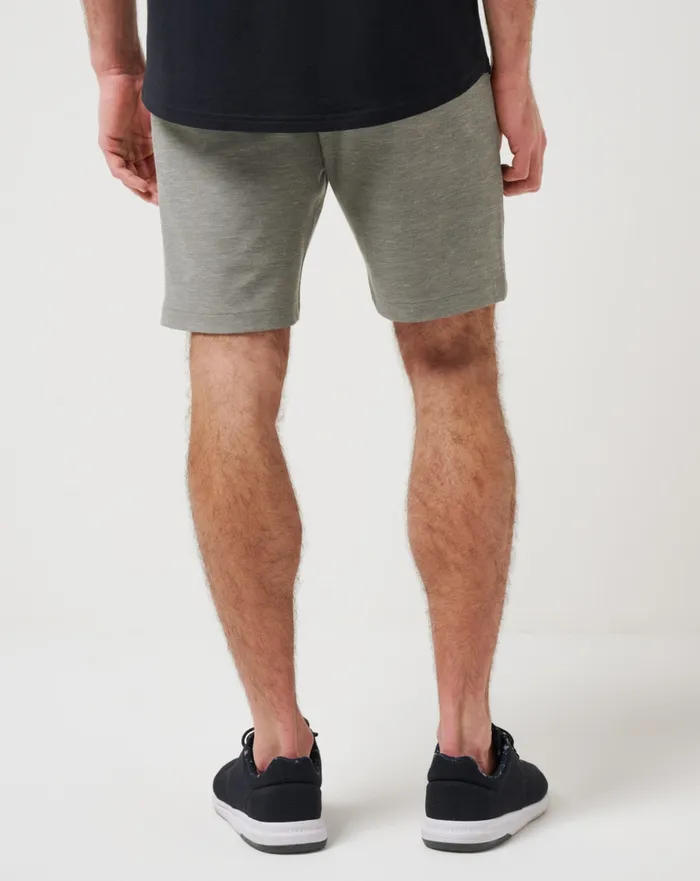 Men Shorts TravisMathew ADIRONDACK SHORT 9IN Heather Olive