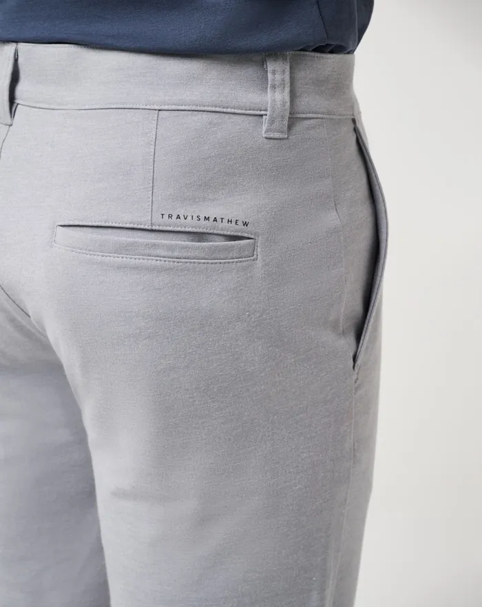Men Shorts TravisMathew ADIRONDACK SHORT 9IN Heather Sleet