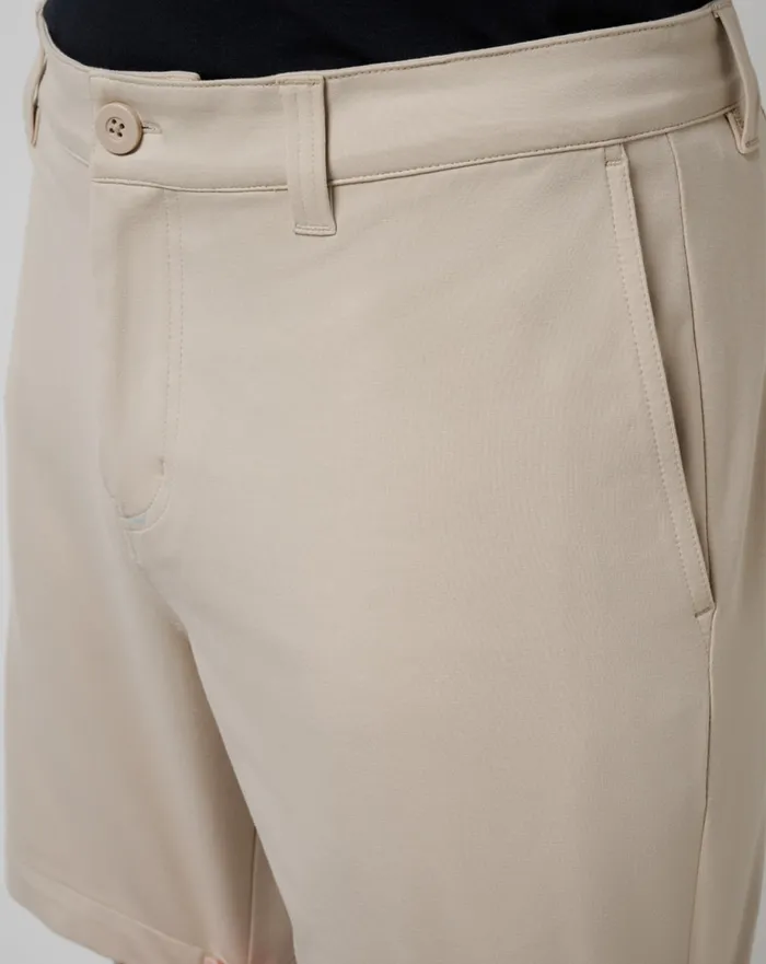 Men Shorts TravisMathew STRETCHKNIT SHORT 8IN Italian Sand