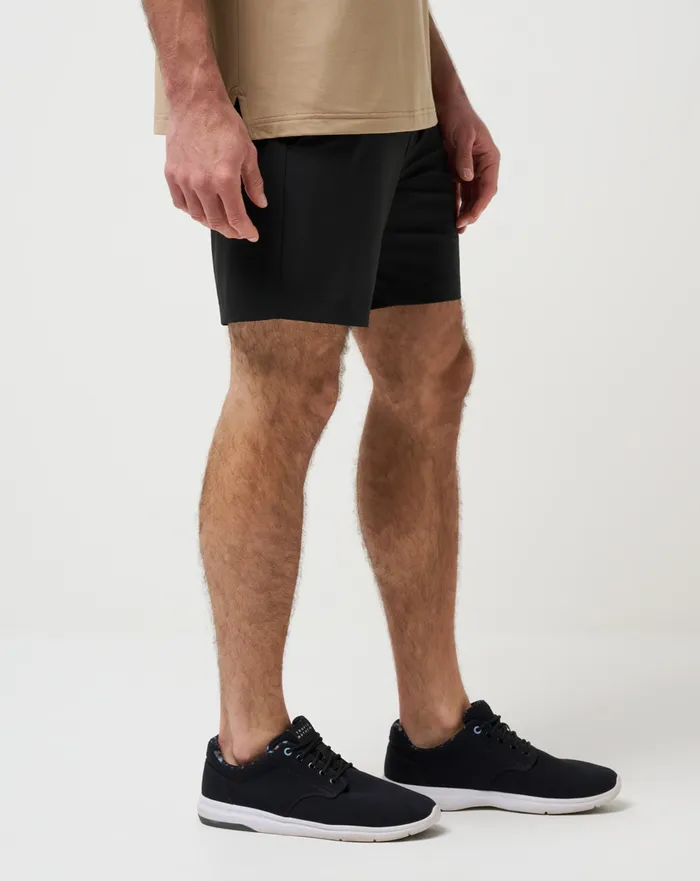 Men Shorts TravisMathew WANDERLUST SHORT 7IN Black