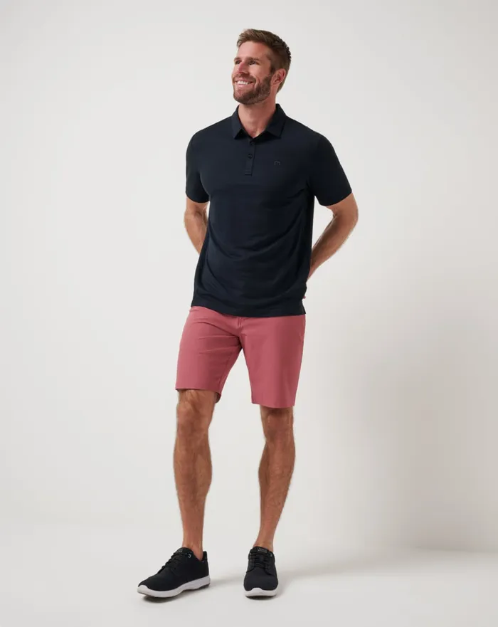 Men Shorts TravisMathew WANDERLUST SHORT 9IN Roan Rouge