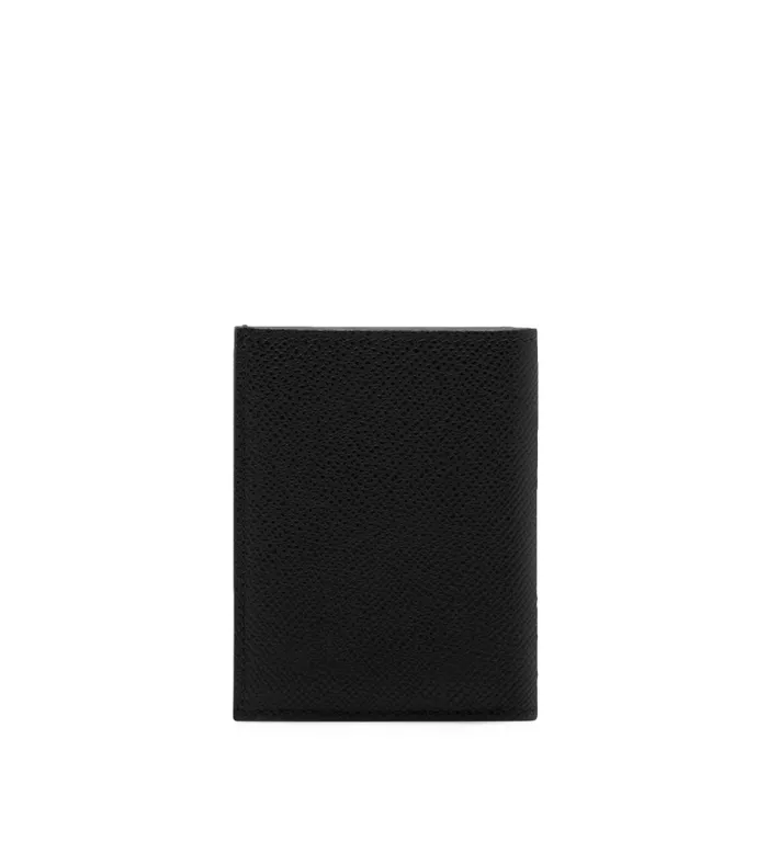 Men Small Leather Goods Tom Ford Small Grain Leather Folding Cardholder