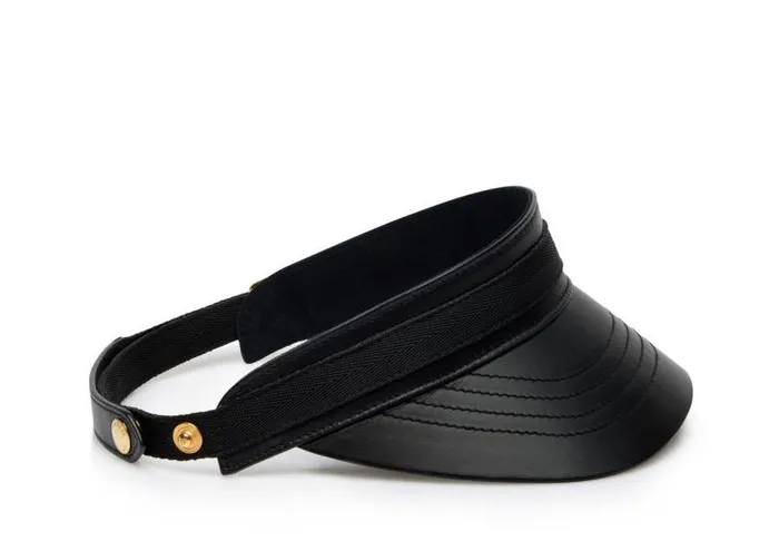Men Small Leather Goods Tom Ford Smooth Leather Visor Men Small Leather Goods Tom Ford Smooth Leather Visor