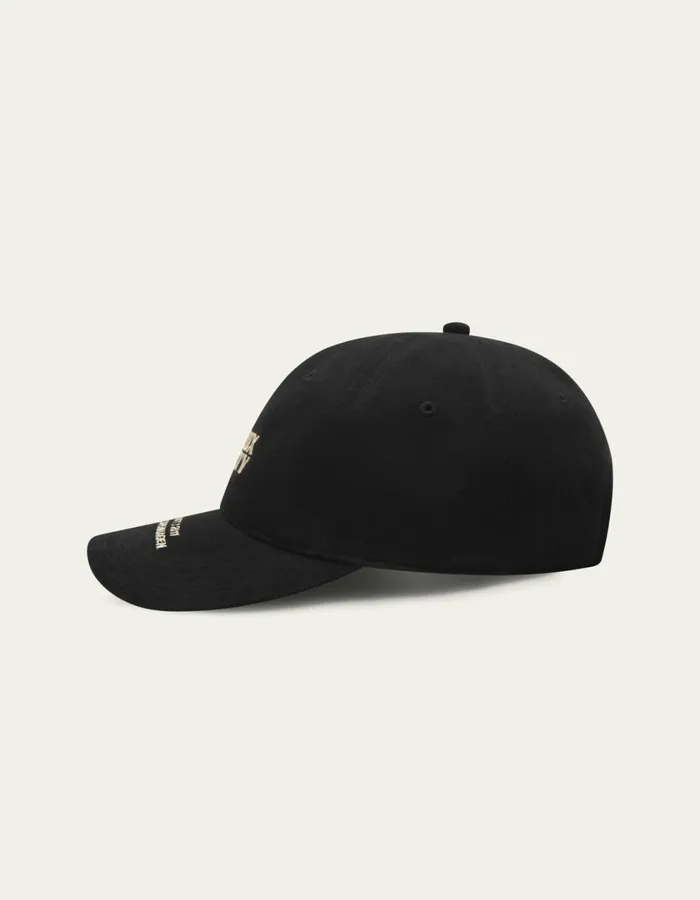 Men Society Dad Cap 8211 BlackIvory Les Deux CapsHats