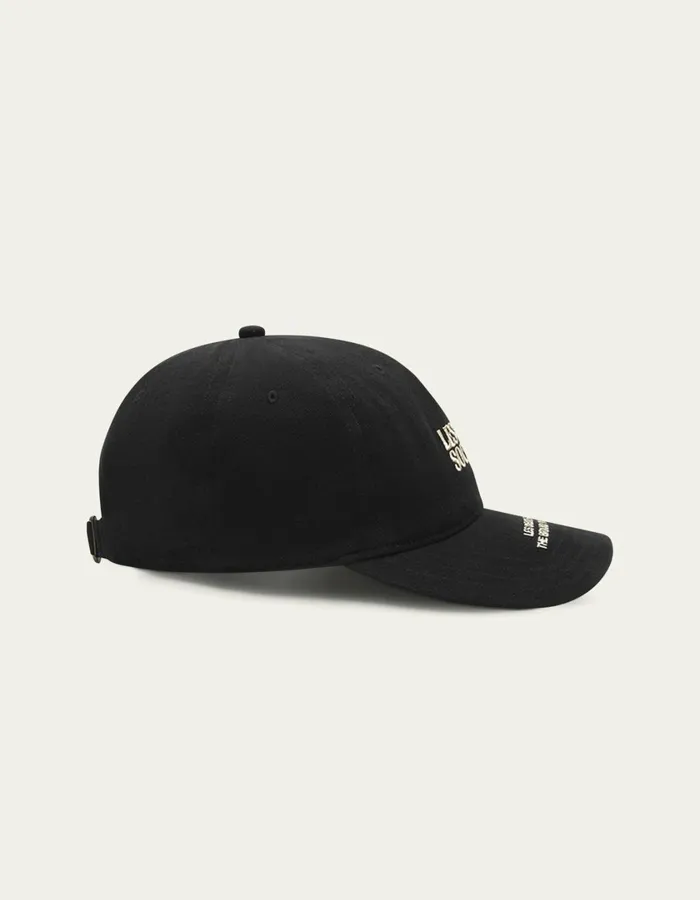 Men Society Dad Cap 8211 BlackIvory Les Deux CapsHats