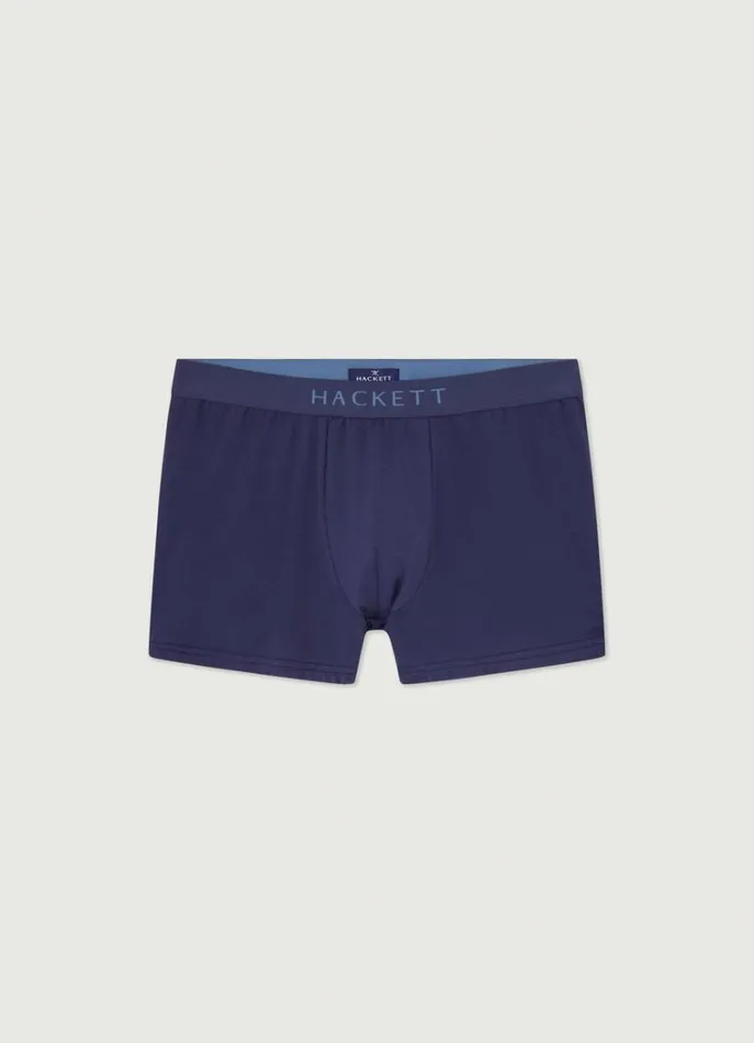 Men Socks and Underwear Hackett London Trunk Boxers Navy