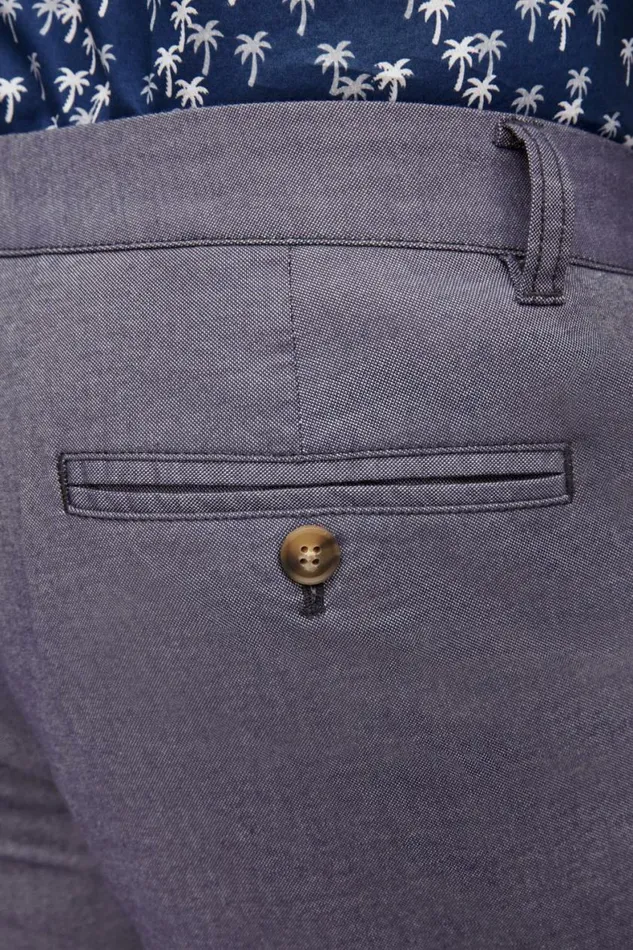 Men Stretch Lightweight Chino Shorts Navy Oxford Bonobos Chino Shorts