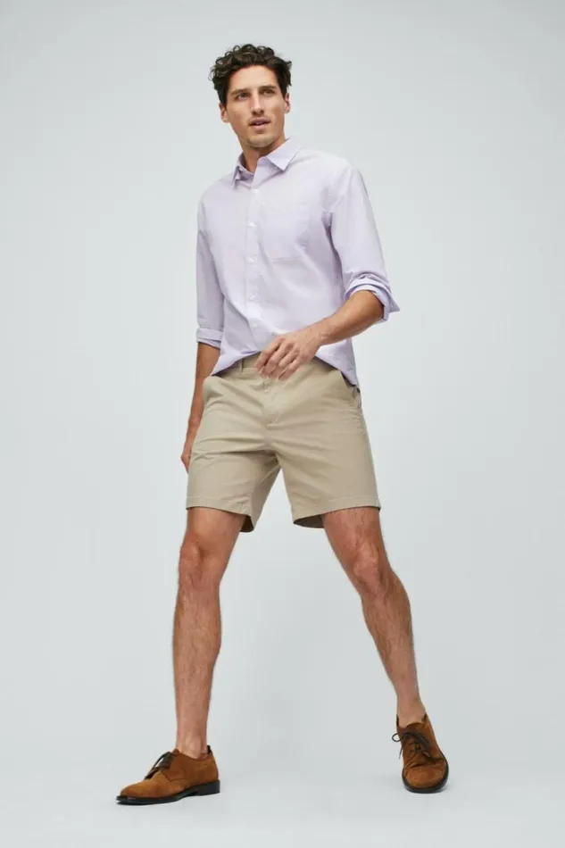 Men Stretch Washed Chino Shorts Khaki Bonobos Chino Shorts