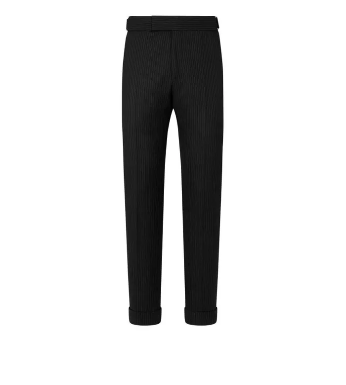 Men Suits Tom Ford Pinstripe Stretch Panama Atticus Suit Black Men Suits Tom Ford Pinstripe Stretch Panama Atticus Suit Black