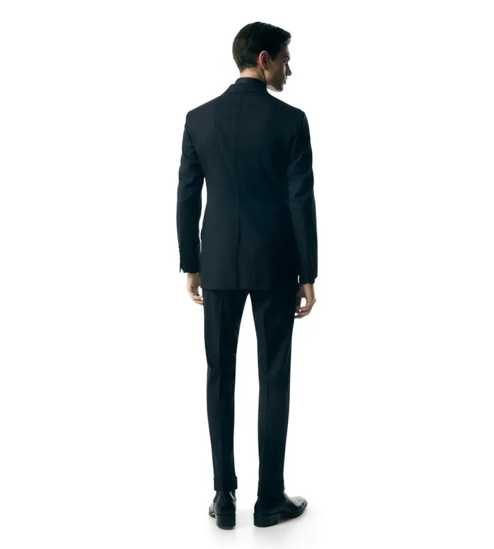 Men Suits Tom Ford Pinstripe Stretch Panama Atticus Suit Black Men Suits Tom Ford Pinstripe Stretch Panama Atticus Suit Black