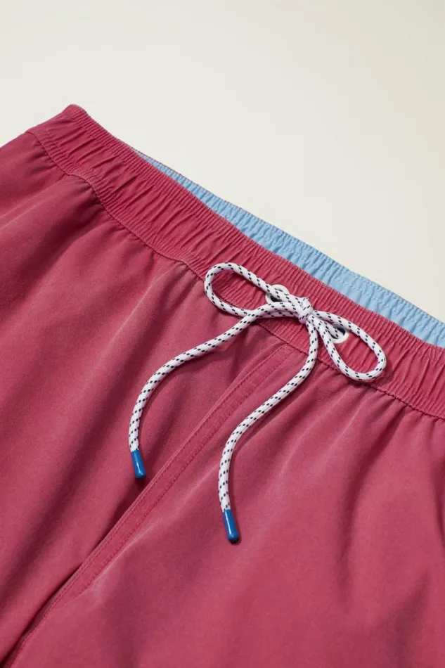 Men Sun Faded Riviera Swim Trunks Sun Faded Sangria Bonobos Swim Trunks