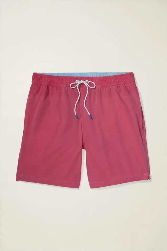 Men Sun Faded Riviera Swim Trunks Sun Faded Sangria Bonobos Swim Trunks