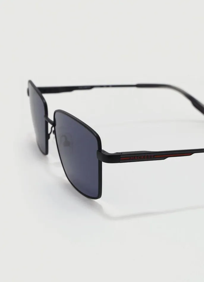 Men Sunglasses Hackett London Metal Sunglasses Black