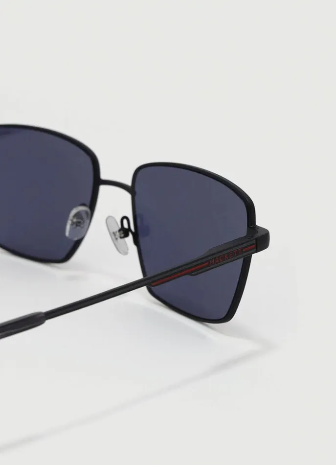 Men Sunglasses Hackett London Metal Sunglasses Black