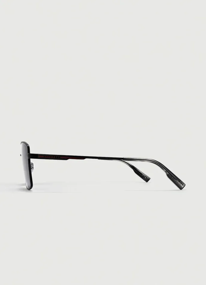 Men Sunglasses Hackett London Metal Sunglasses Black