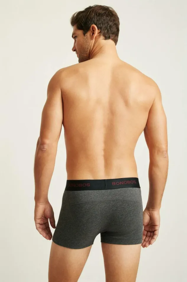 Men Supersoft Underwear Charcoal Heather Bonobos Socks and Underwear