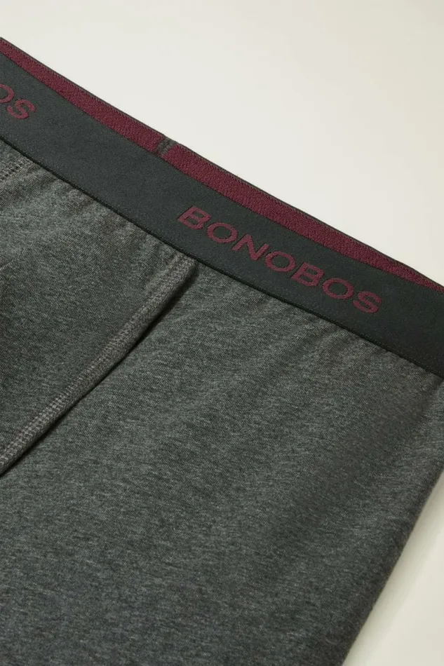 Men Supersoft Underwear Charcoal Heather Bonobos Socks and Underwear