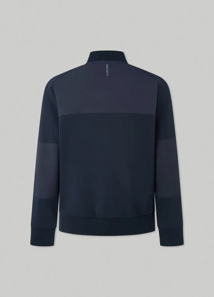 Men Sweatshirts Hackett London Aston Martin Sports Jacket Navy