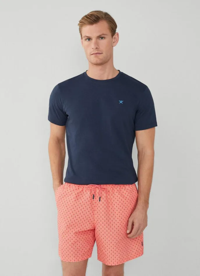 Men Swimwear Hackett London Floral Swim Shorts Mandarin Orange