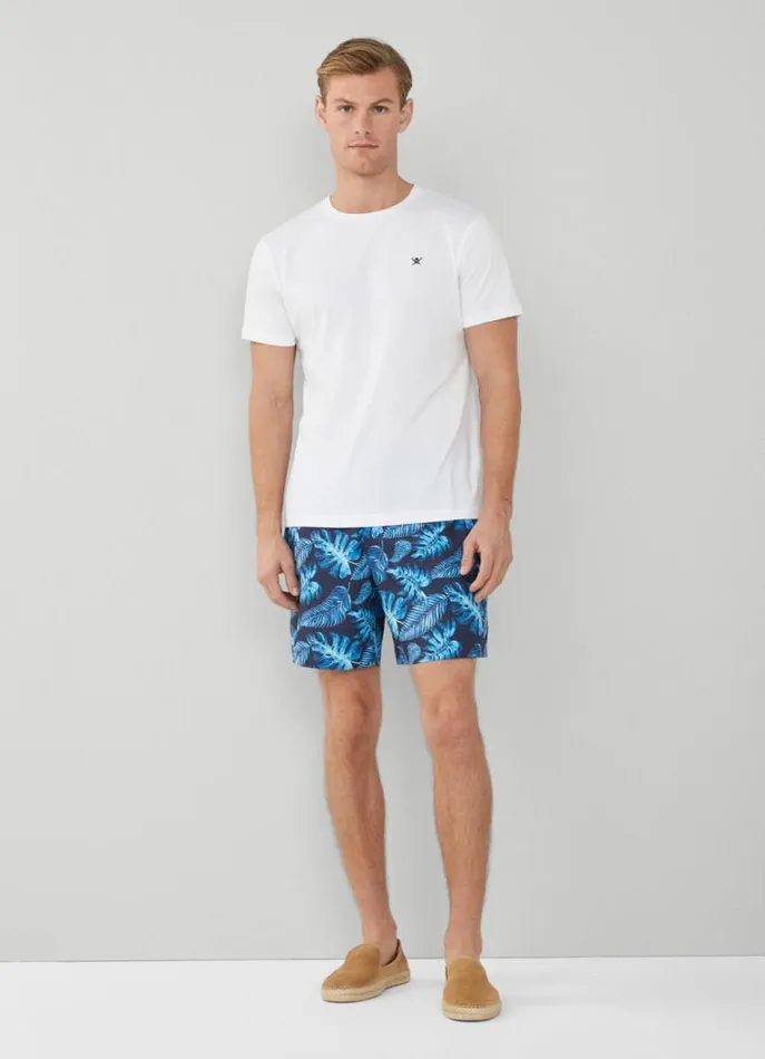 Men Swimwear Hackett London Leaf Swim Shorts Navy
