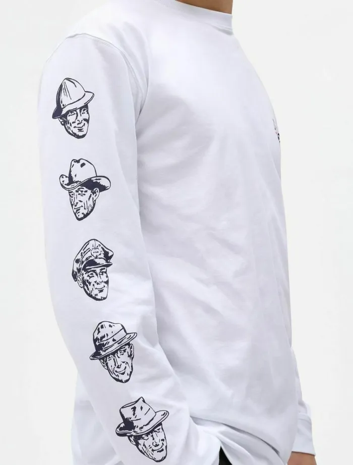 Men TShirts Dickies Federal Dam TShirt White