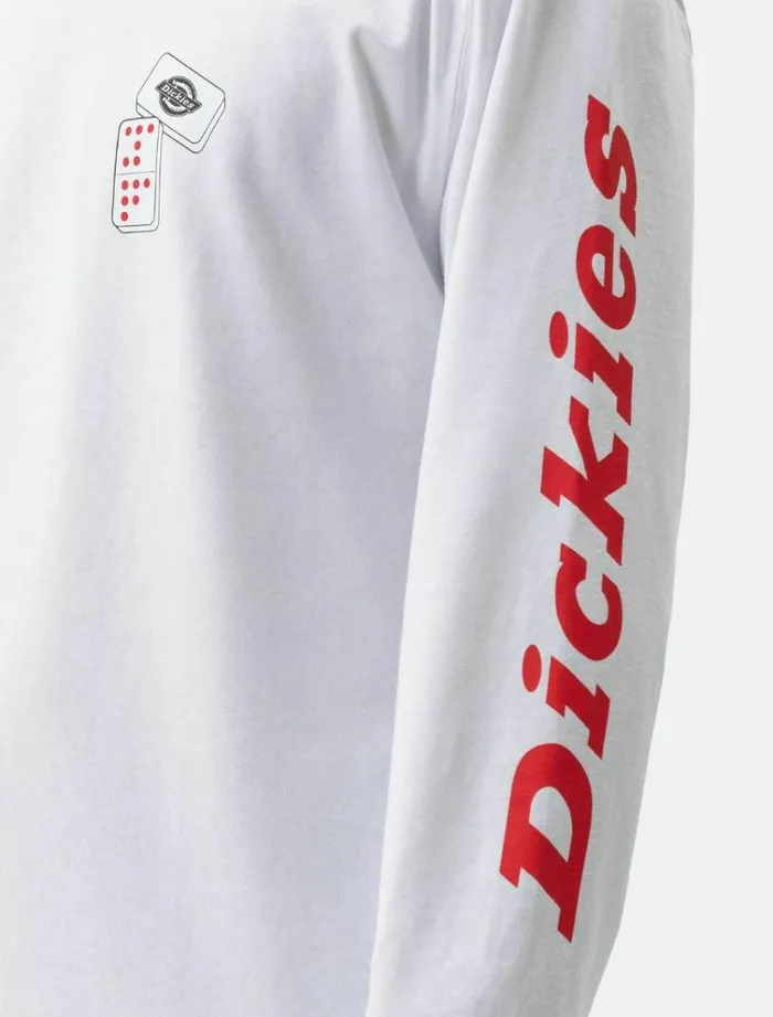 Men TShirts Dickies Jamie Foy Graphic TShirt White