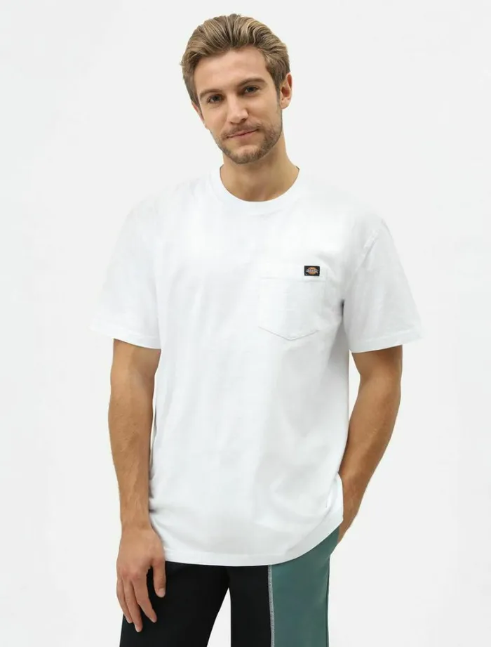Men TShirts Dickies Porterdale TShirt White
