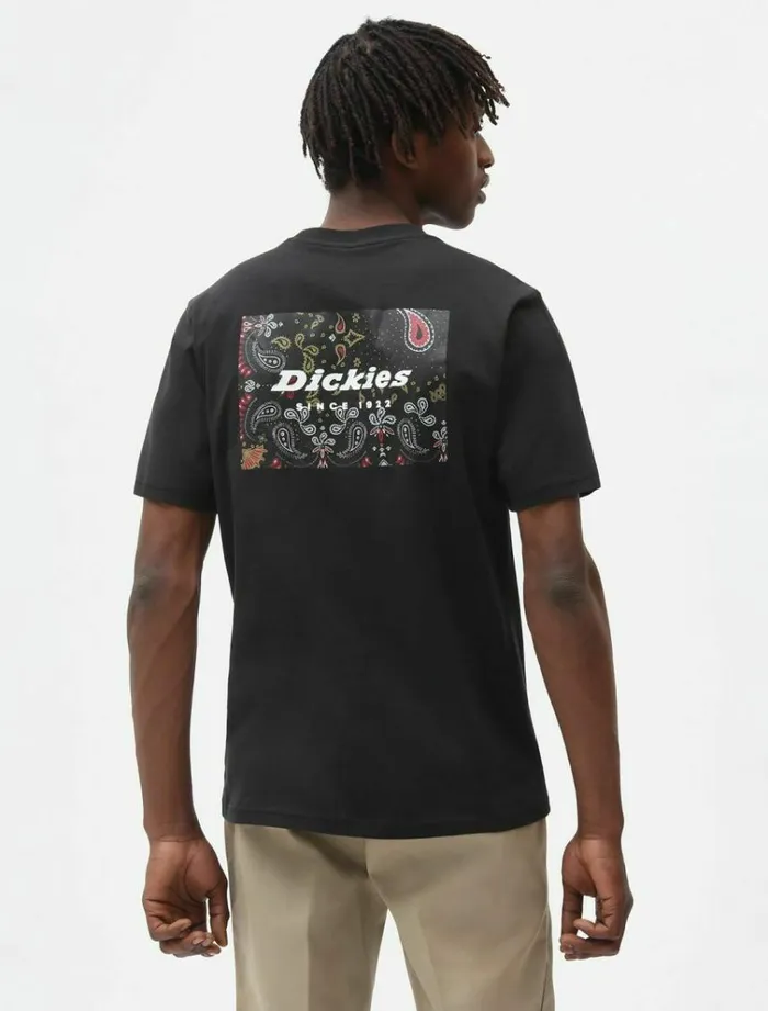 Men TShirts Dickies Reworked TShirt Black